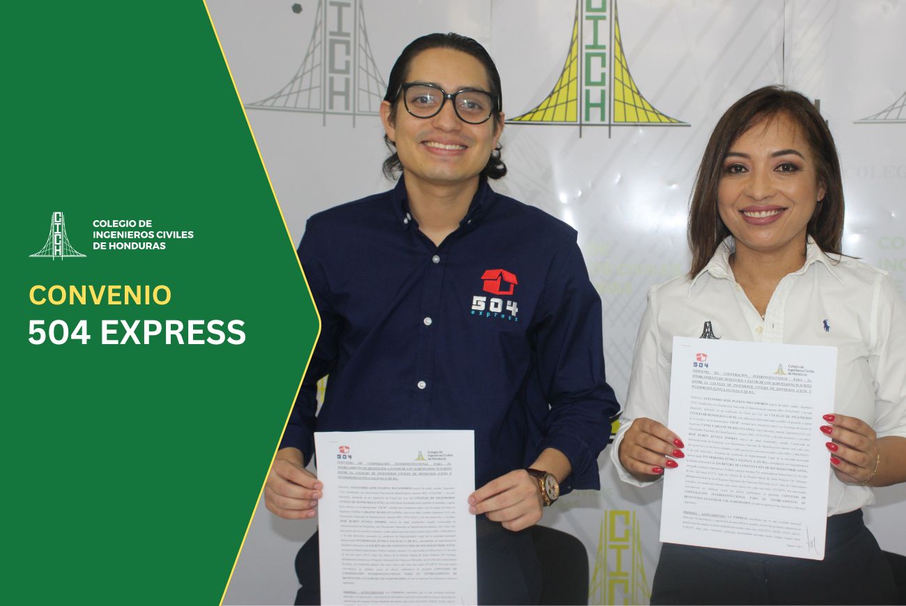 CICH FIRMA CONVENIO CON 504 EXPRESS | CICH TEGUCIGALPA