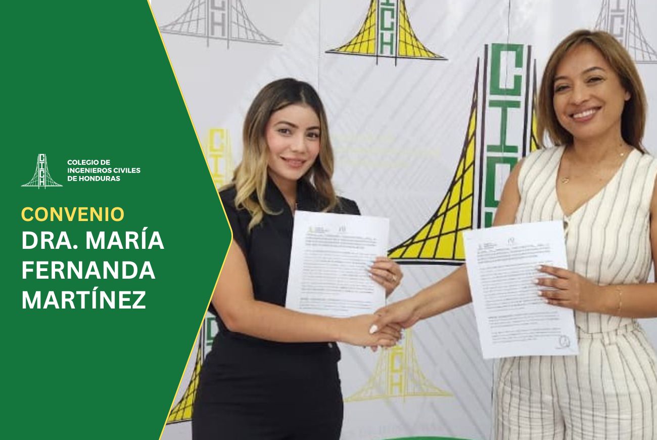 CICH FIRMA CONVENIO CON LA DRA. MARÍA FERNANDA MARTÍNEZ 