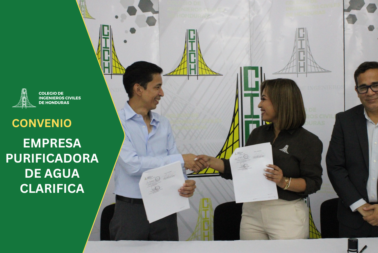 CICH FIRMA CONVENIO CON LA EMPRESA CLARIFICA 