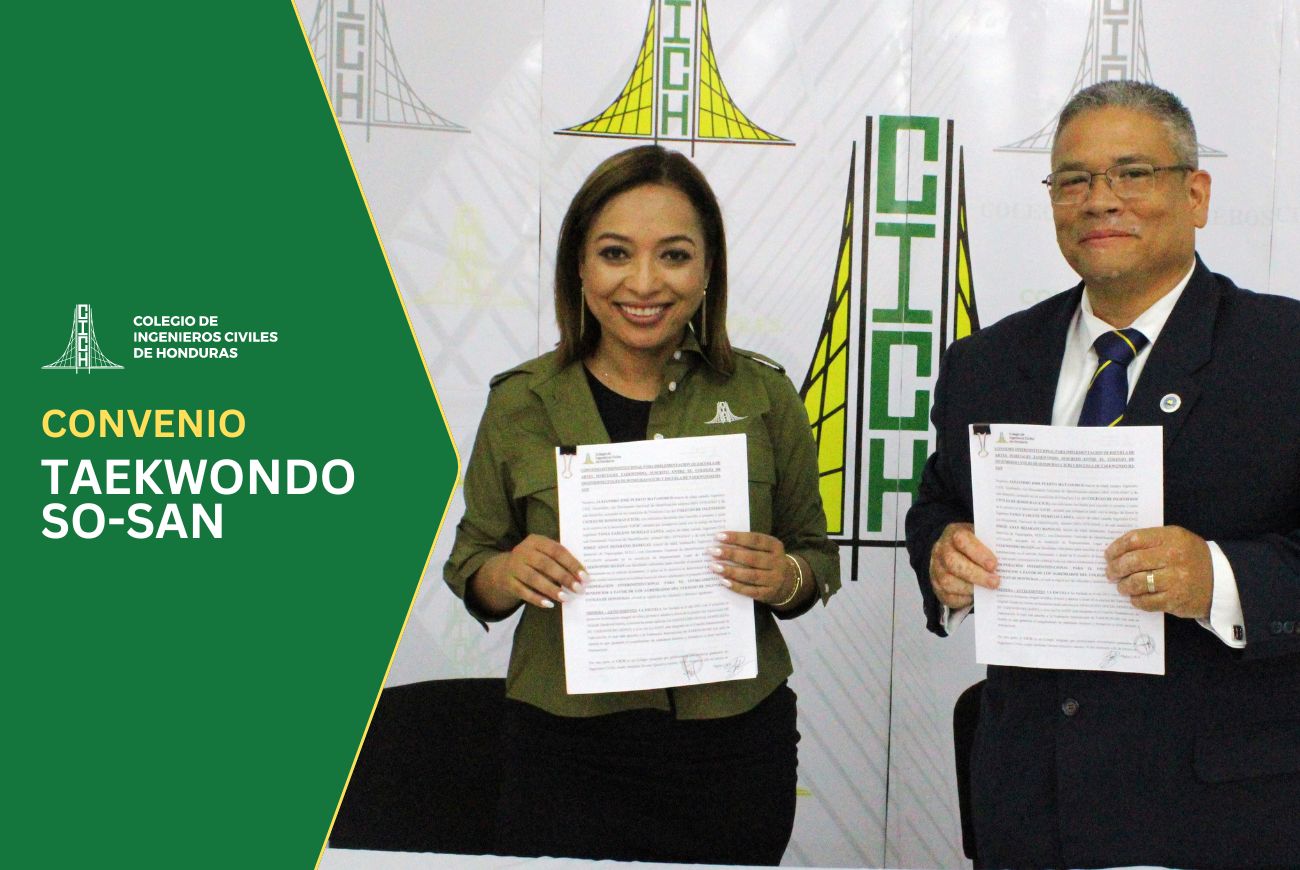 CICH FIRMA CONVENIO CON LA ESCUELA DE TAEKWONDO SO-SAN 