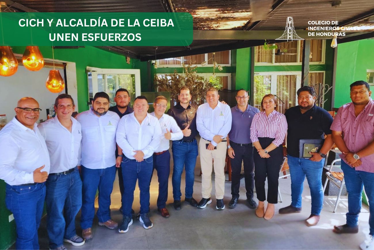 CICH Y ALCALDÍA DE LA CEIBA UNEN ESFUERZOS PARA IMPULSAR EL DESARROLLO Y ORDENAMIENTO DE LA CIUDAD